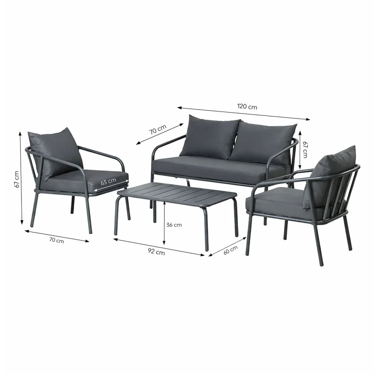 BERGAME ensemble 4 Hank Decor