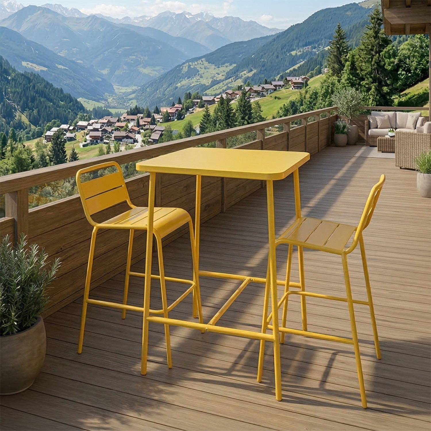 BERGAME ensemble haut 2 Hank Decor