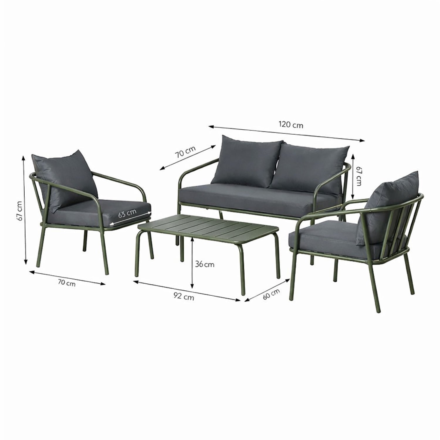 BERGAME ensemble 4 Hank Decor