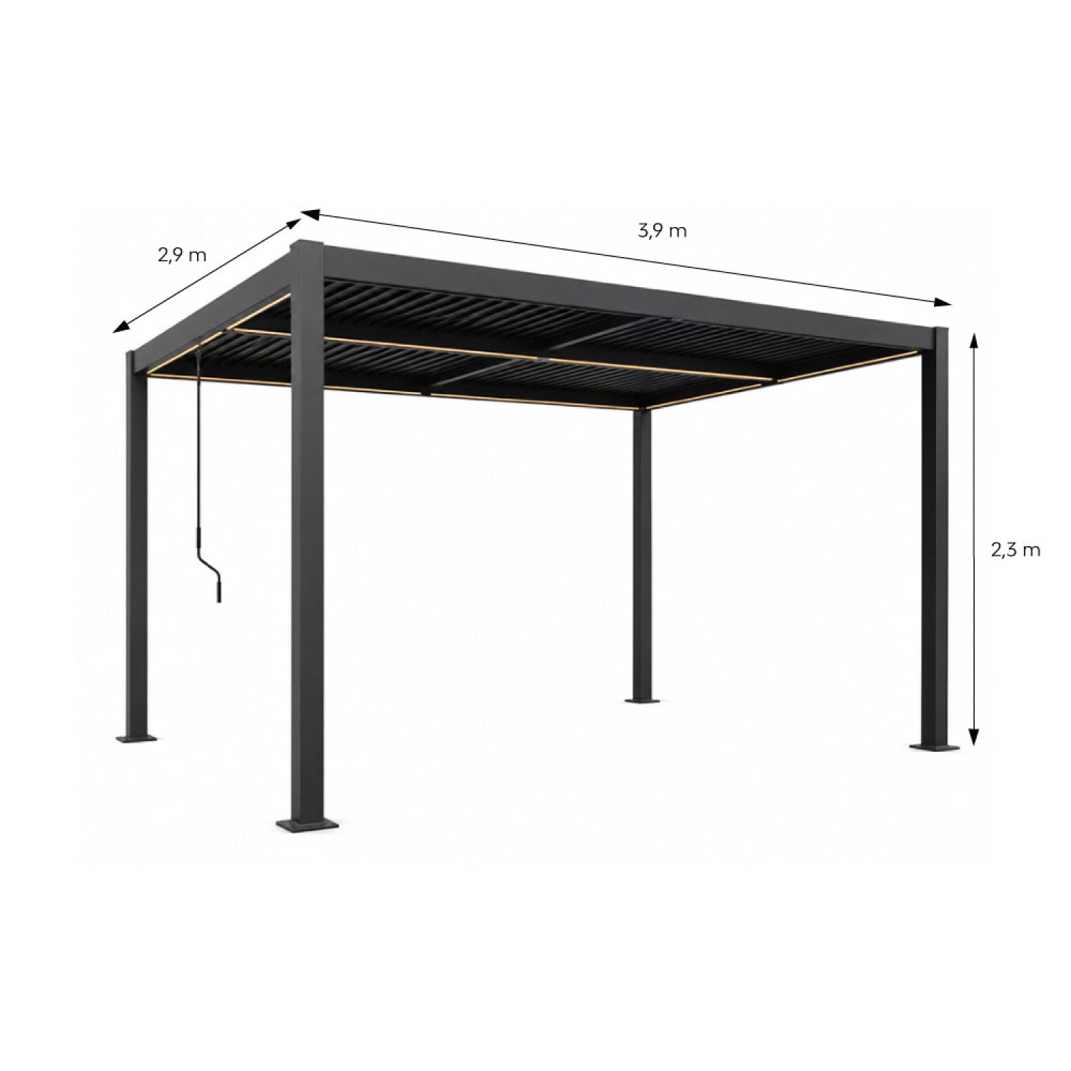 CORFU LED Hank Decor